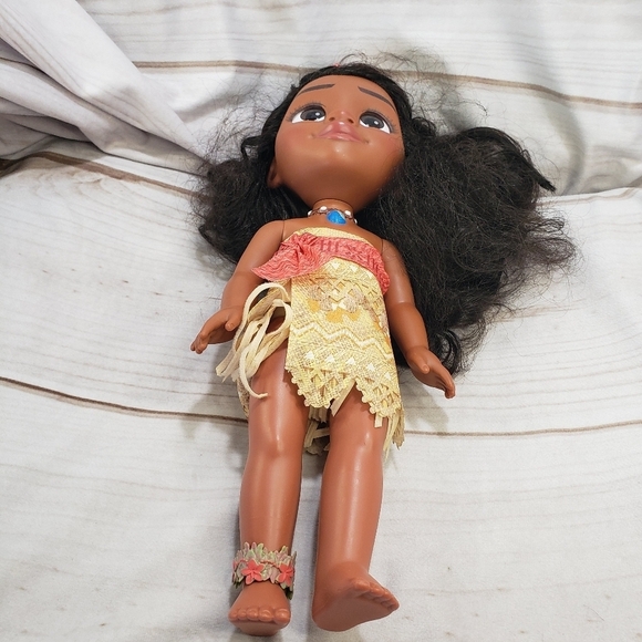 Disney Moana Posable Adventure Doll Plastic Jakks Pacific 14 Inch - Picture 7 of 12